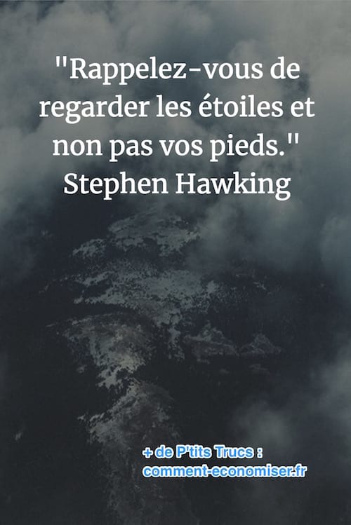 Cita de Stephen Hawking sobre les estrelles