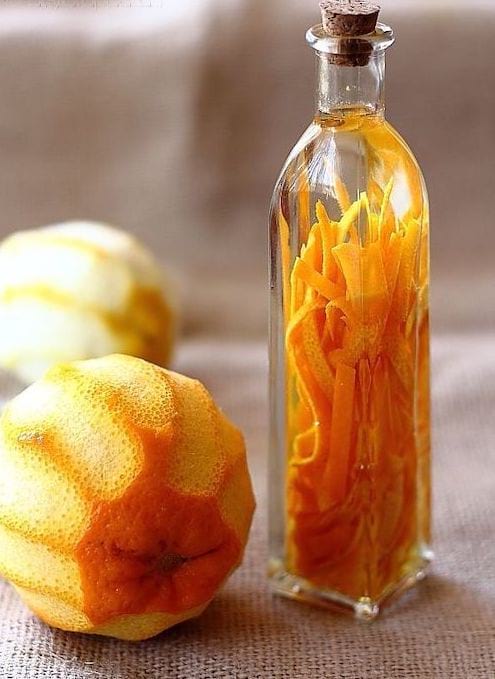 receta para aromatizar aceite de naranja