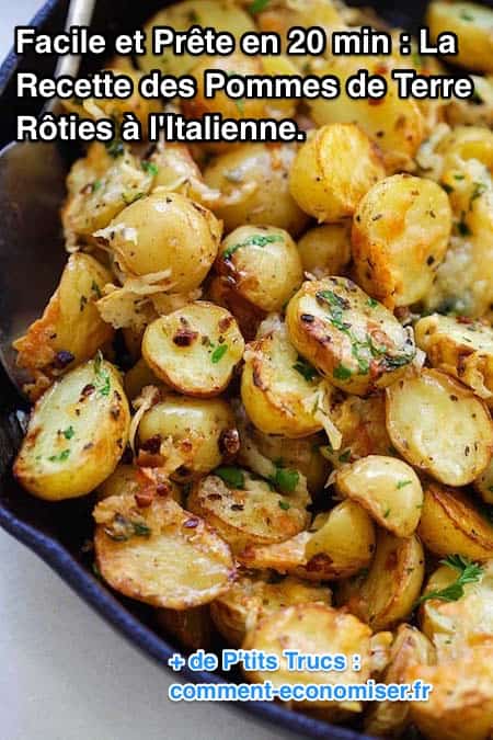 Receta italiana de patatas asadas