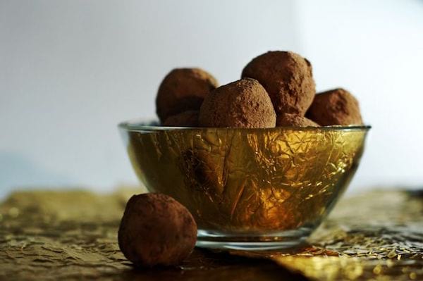 ক্রিসমাস জন্য চকলেট truffles রেসিপি
