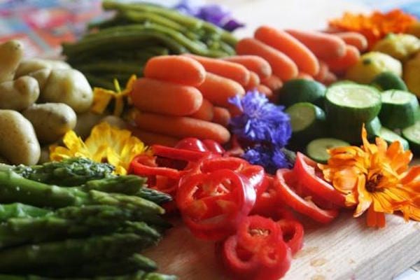 receta ligera y económica: aperitivo con verduras