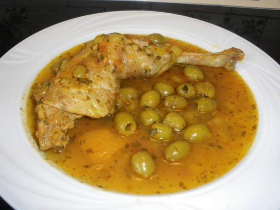 let billig opskrift på kylling med oliven