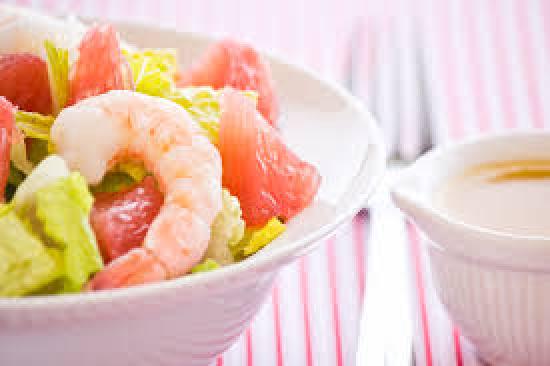 grapefruit shrimp salad light recipe