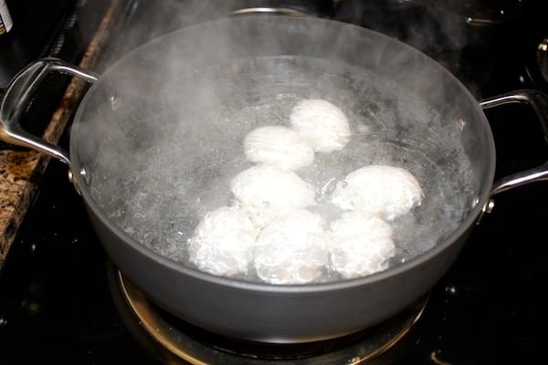 Gødning æg kogevand