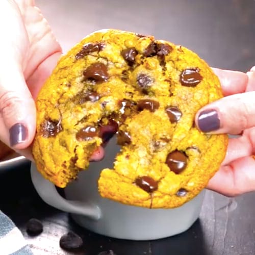 ¿Qué podría ser mejor que una deliciosa galleta con chispas de chocolate ultrahúmeda?