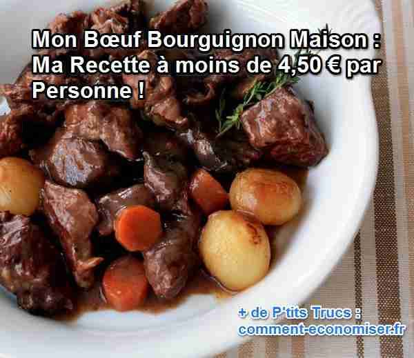 isang ulam ng beef bourguignon na may mga karot at patatas
