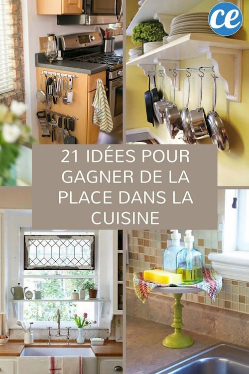 21 ideas para tener más lugares en tu cocina
