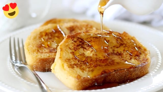 La deliciosa receta de tostadas francesas con miel (infalible y económica).