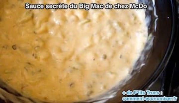 ¡Aquí están los ingredientes para la salsa secreta de MacDo's Big Mac!