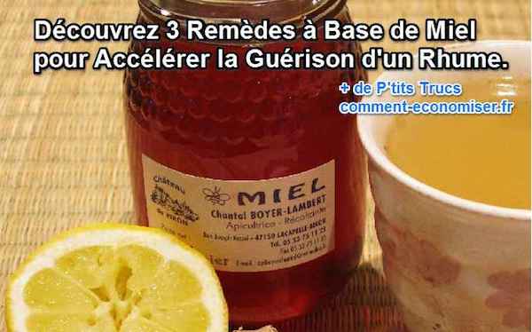 remedio de miel para curar los resfriados más rápido