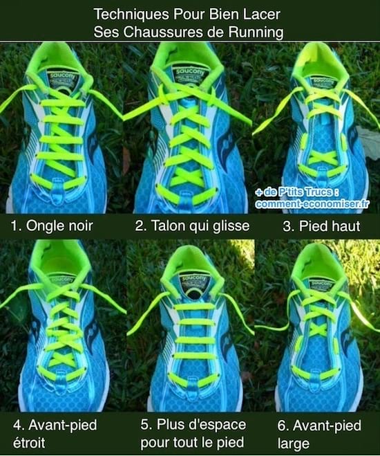 טכניקות לשרוך נכון של נעלי הריצה