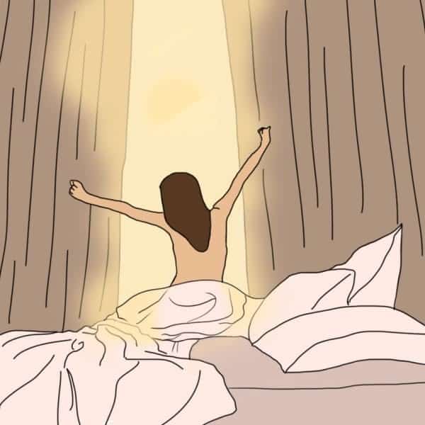dormir desnudo facilita el despertar
