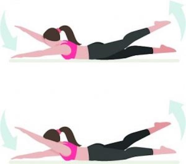 Entrenament abdominal en 6 min: per tenir un ventre pla i uns abdominals musculosos, fes l'exercici de ritmes alternats.