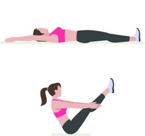 Entrenament abdominal en 6 minuts: per tenir un ventre pla i abdominals musculosos, fes l'exercici de crunch