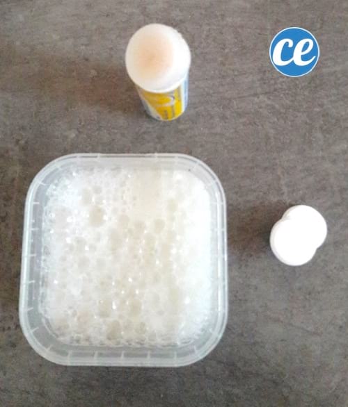 gel de aloe vera conservado con vitamina C