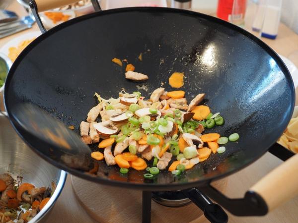 cocinar en wok reduce el colesterol