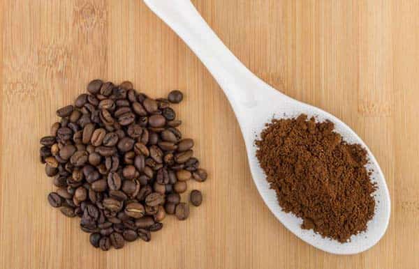 exfoliante tonificante de posos de café