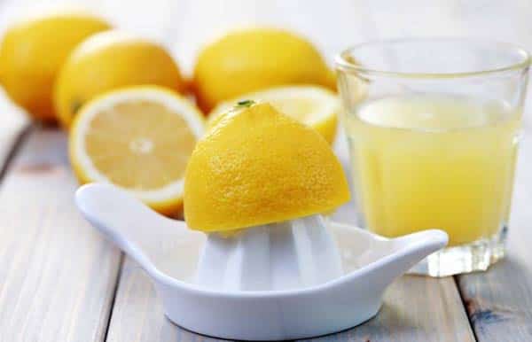 mascarilla de limón puro tonificante