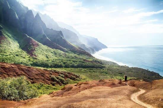 El sendero Kalalau, una de las caminatas más legendarias del mundo.