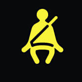 Llum d'advertència del cinturó de seguretat sense cordar
