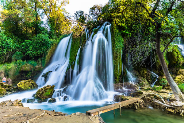 Kravice Falls i Bosnien-Herzogovina