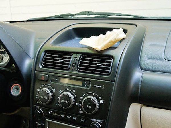¿Puedes usar un filtro de café para limpiar el auto?