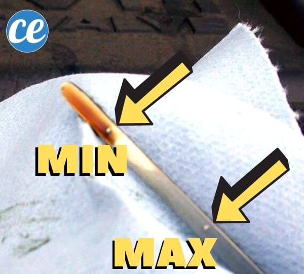Les marques MIN i MAX per indicar el nivell d'oli del vostre motor.